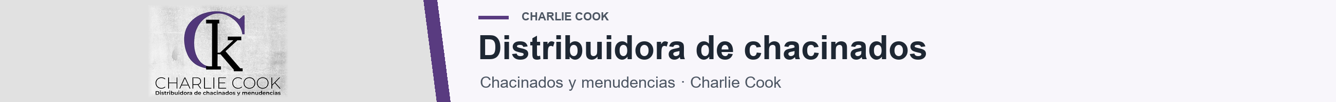 Charlie Cook - Distribuidora de Chacinados