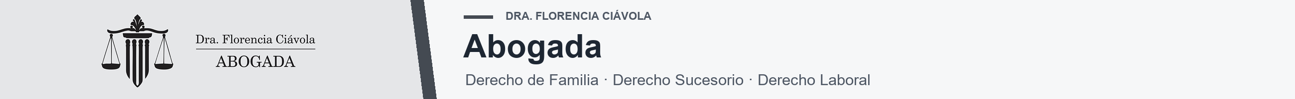 Estudio Jurídico FC (Florencia Ciávola)